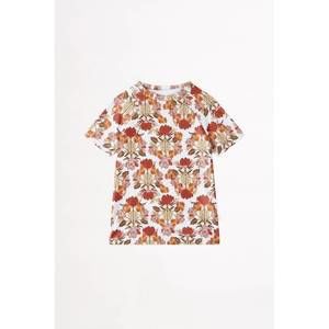 NEW SEAFOLLY girl's papillon rash vest in red